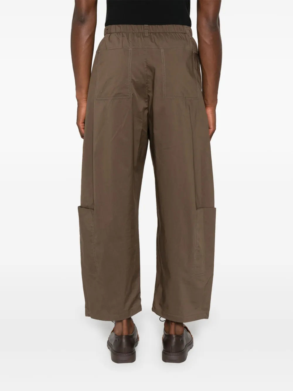 Amomento patch-pocket trousers