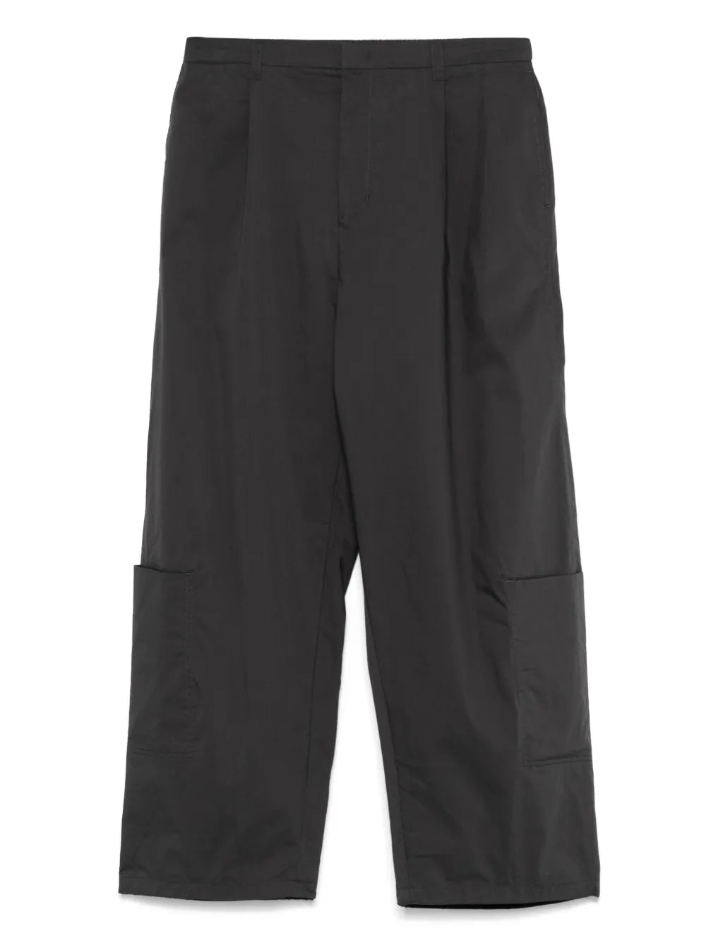 Amomento patch-pocket trousers