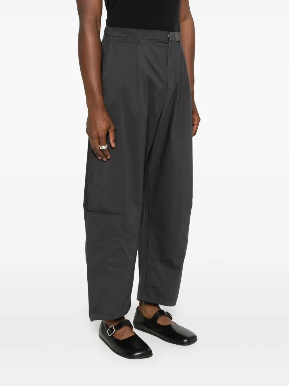 Amomento patch-pocket trousers