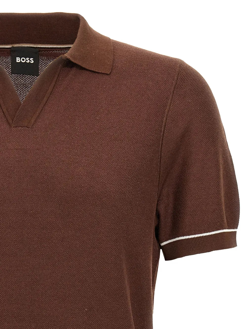 BOSS Jianluca V-neck polo shirt