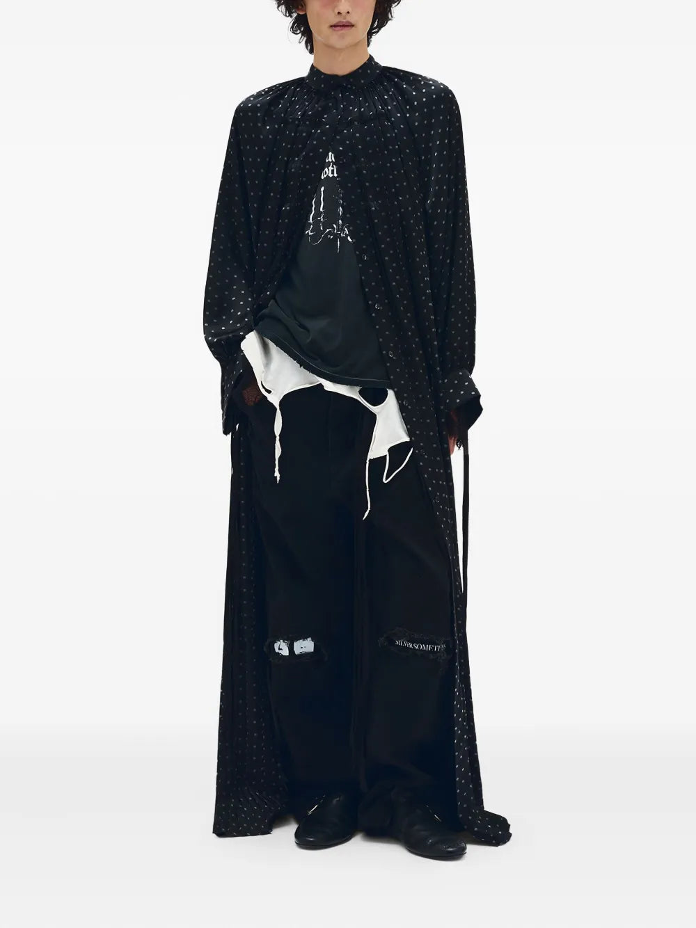 Ann Demeulemeester  Chandelier-print T-shirt