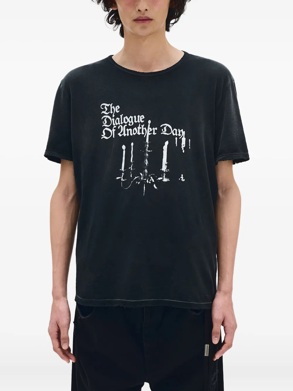 Ann Demeulemeester  Chandelier-print T-shirt