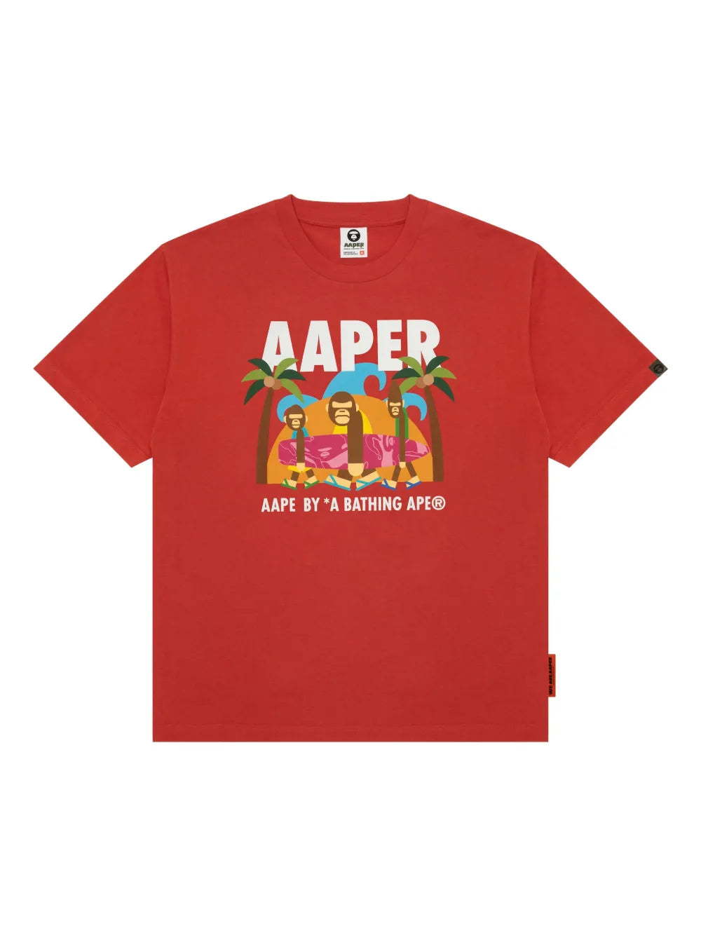 AAPE BY *A BATHING APE®  graphic-print T-shirt
