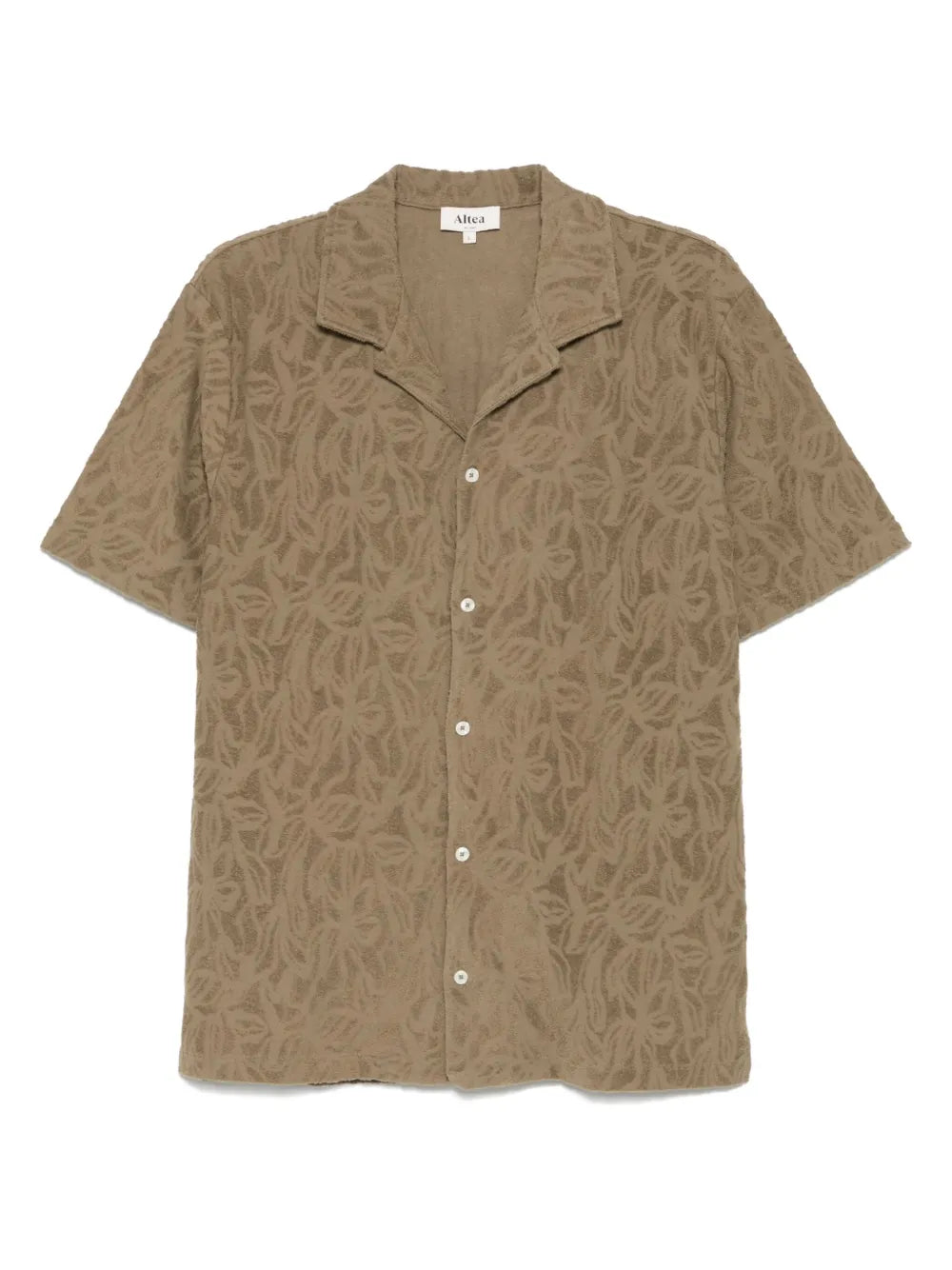 Altea  terry patterned shirt