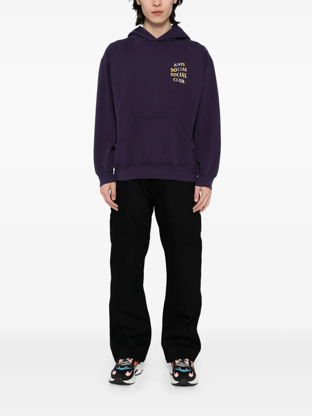Anti Social Social Club  Mind Games Weathered hoodie