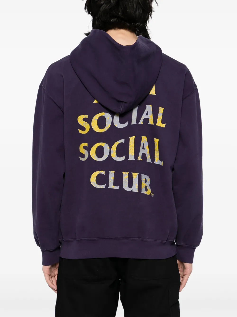Anti Social Social Club  Mind Games Weathered hoodie