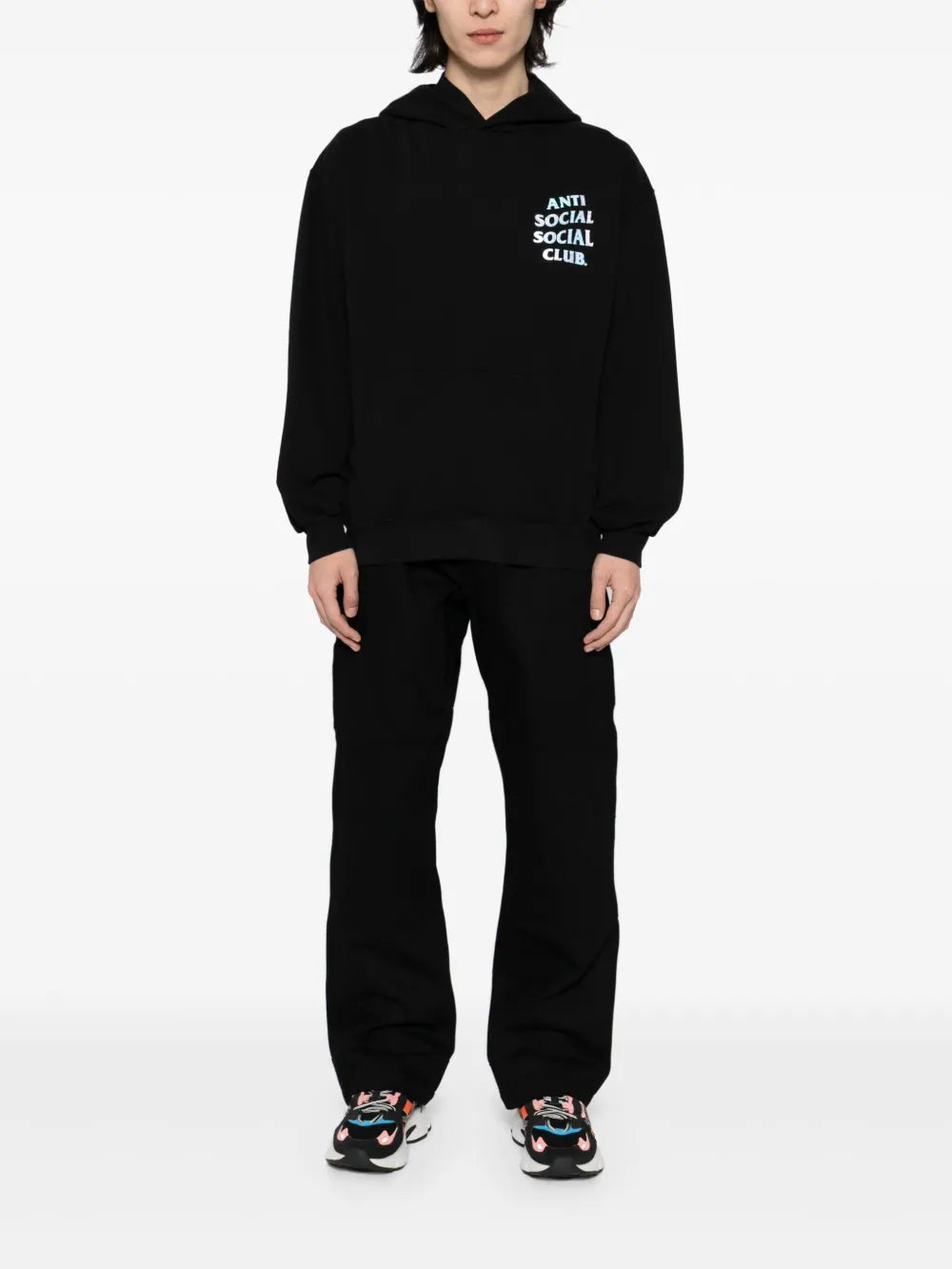 Anti Social Social Club  Get Weird Hologram hoodie