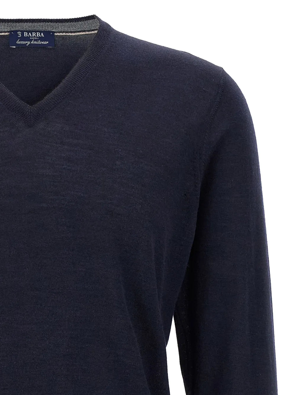Barba  V-neck knitted jumper