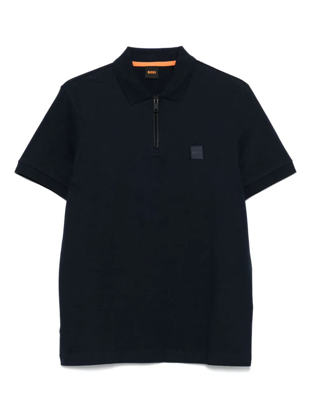 BOSS  zip-up polo shirt