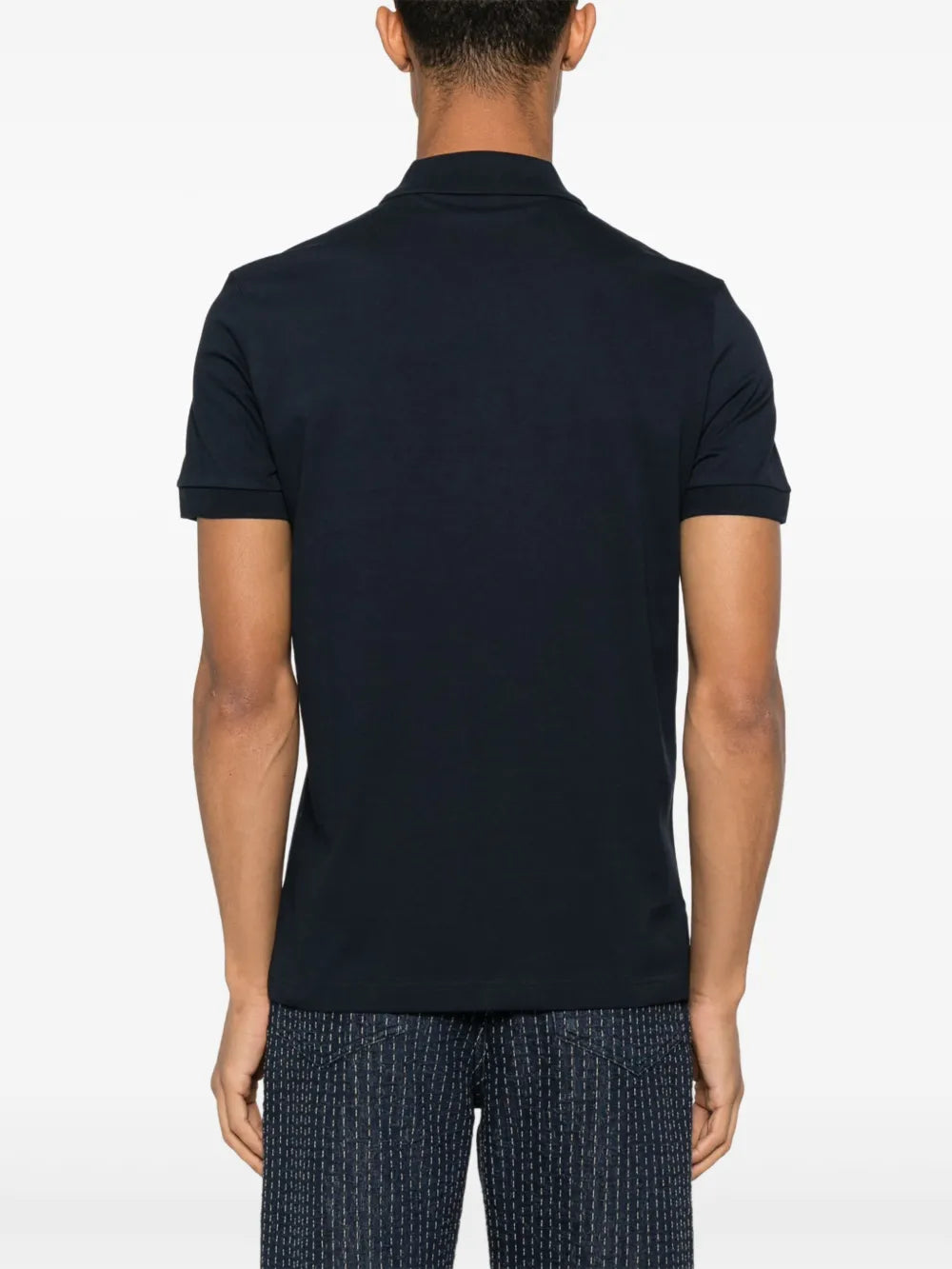 BOSS  zip-up polo shirt