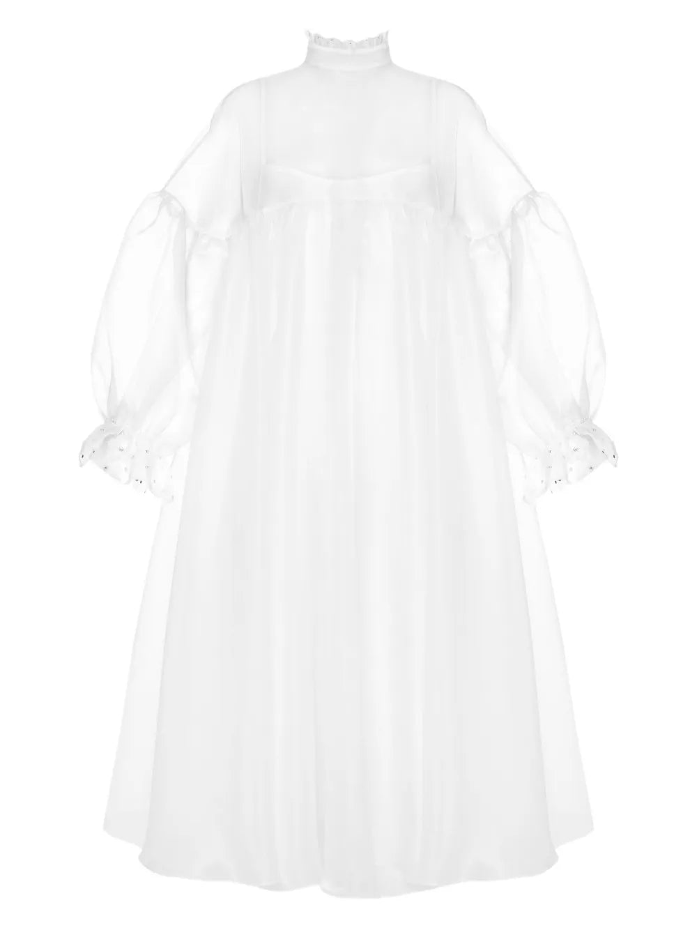 ANOUKI  organza midi dress