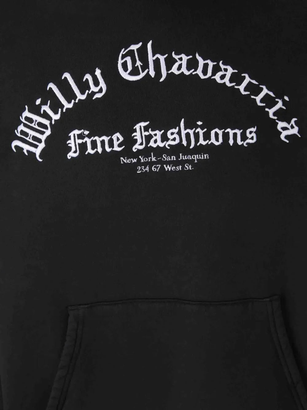 Willy Chavarria  cotton hoodie