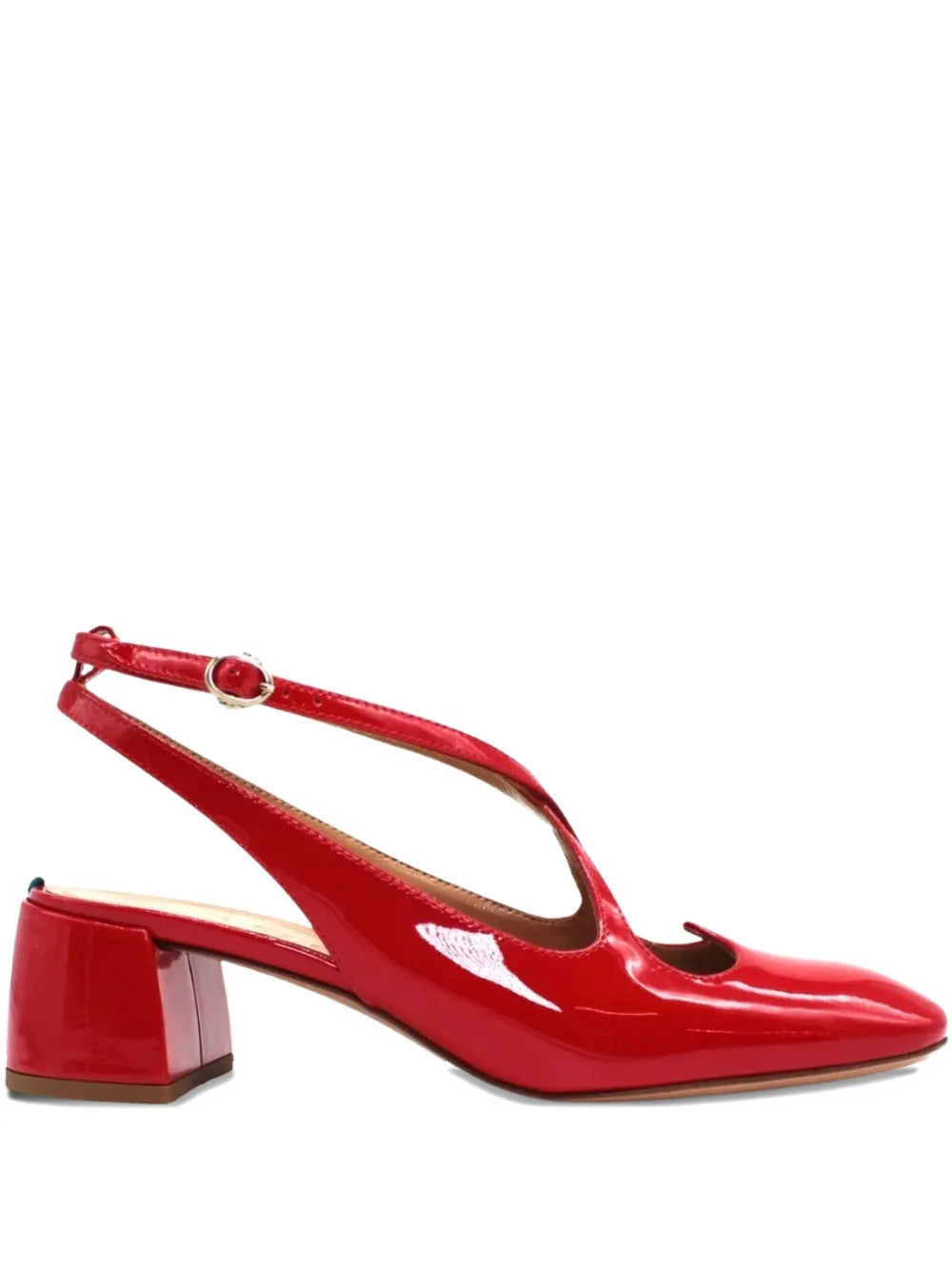 A.Bocca  45mm slingback block-heel mules