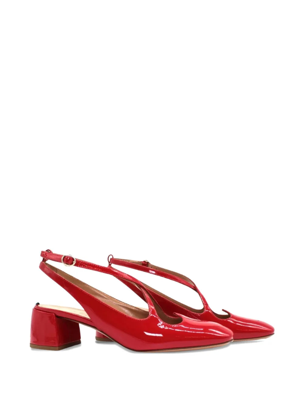 A.Bocca  45mm slingback block-heel mules