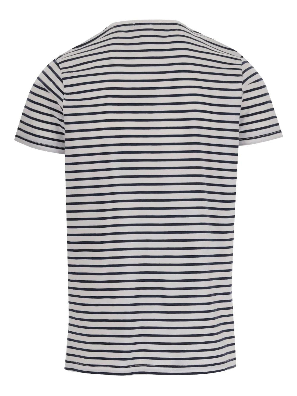 Black Score  striped T-shirt
