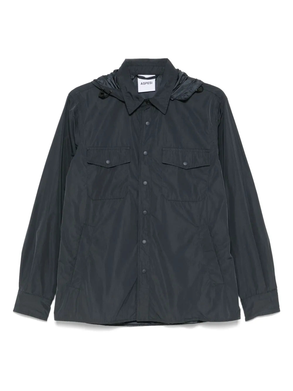 ASPESI  jersey hooded jacket