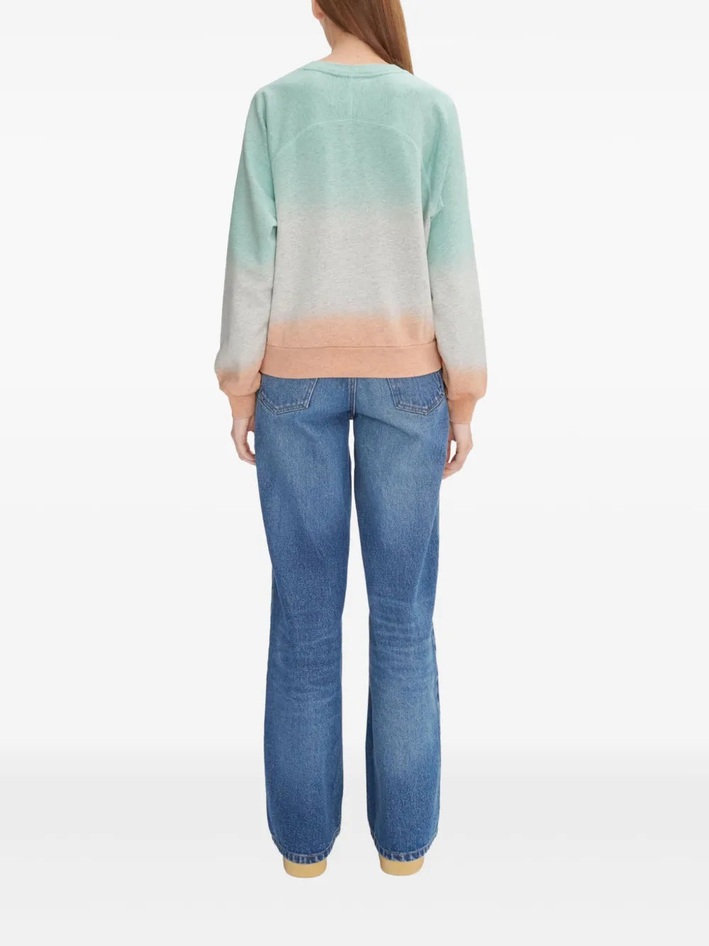 A.P.C.  ombre logo-print sweatshirt
