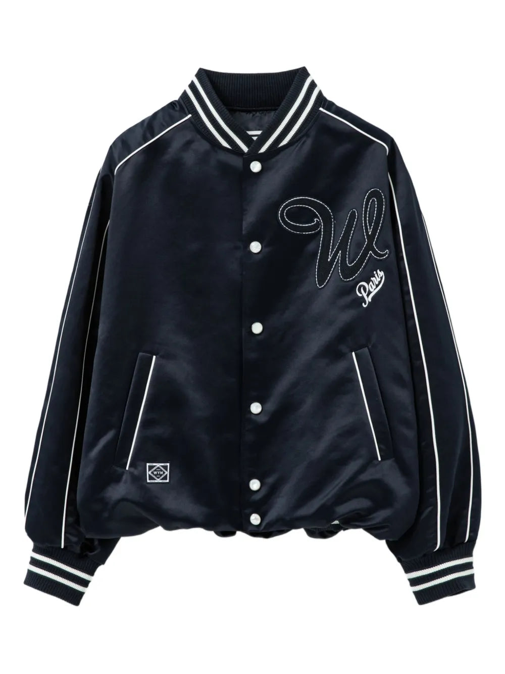 Wooyoungmi  press-stud bomber jacket