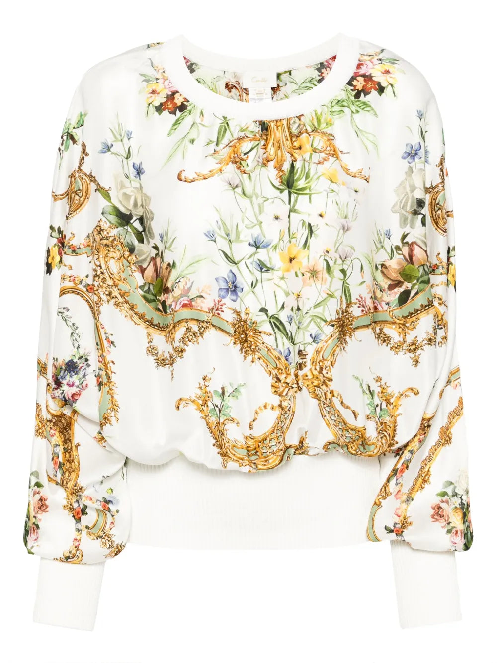 Camilla  floral-print T-shirt