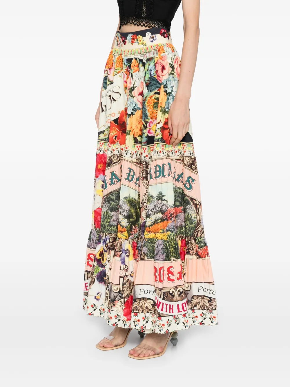 Camilla  Aromatic Amor high-waisted skirt