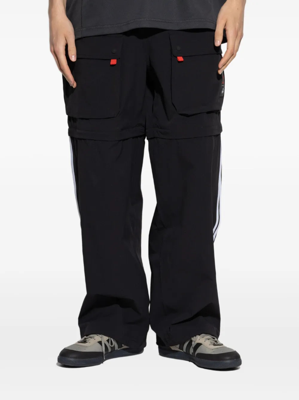 adidas logo-print trousers