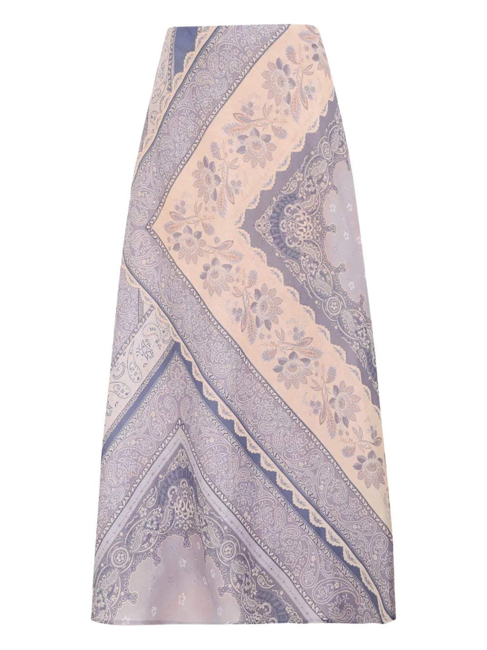ZIMMERMANN  mix-print maxi skirt
