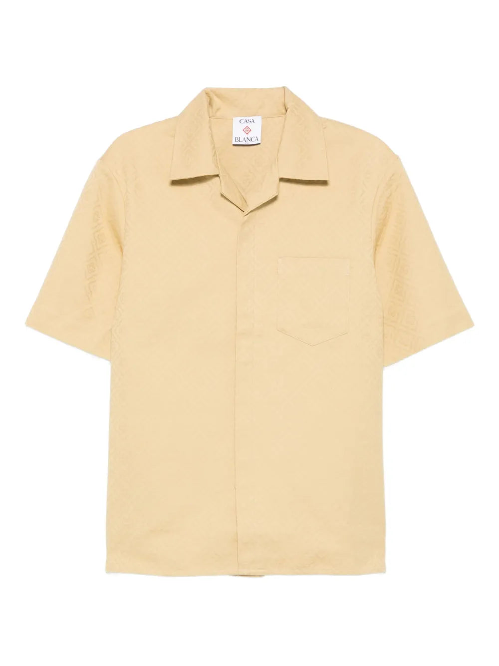 Casablanca  monogram-pattern shirt