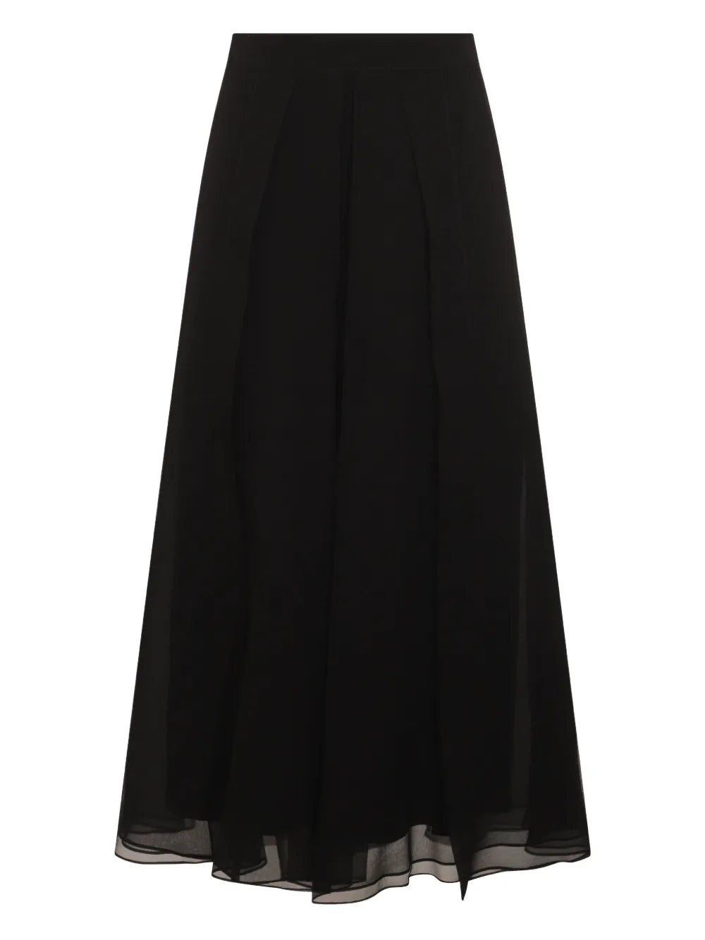 Brunello Cucinelli  silk midi skirt