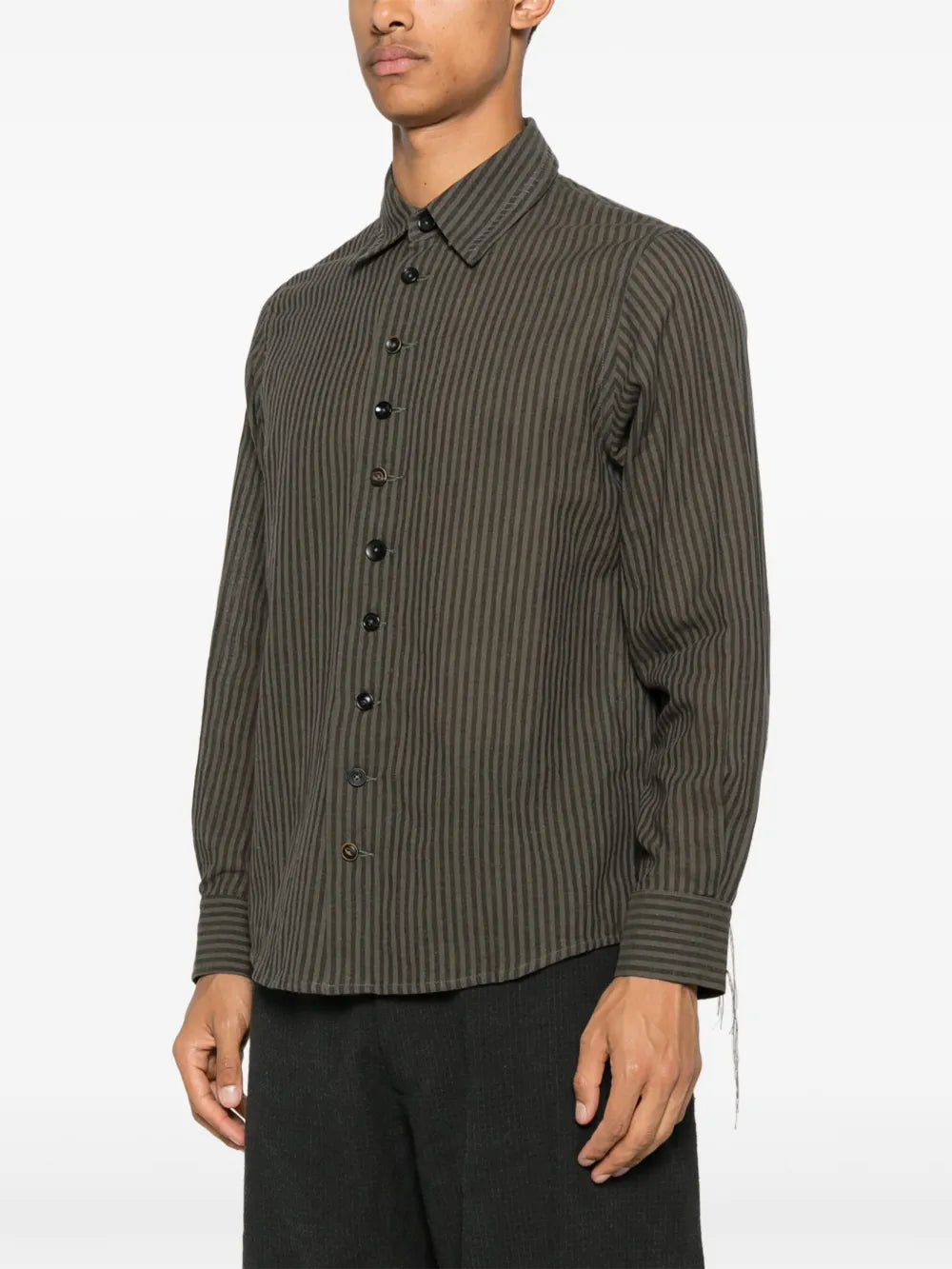A Tentative Atelier  striped shirt