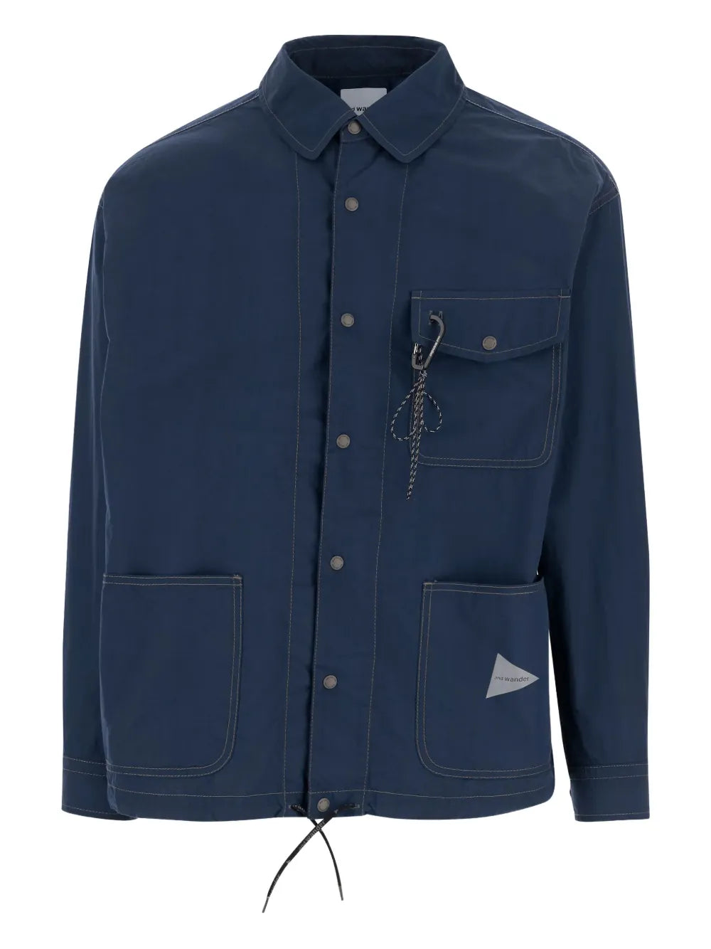 and Wander  logo-print lightweight jacket