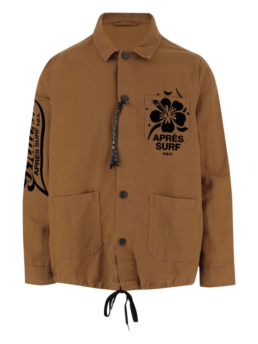 Après Surf  cotton shirt jacket