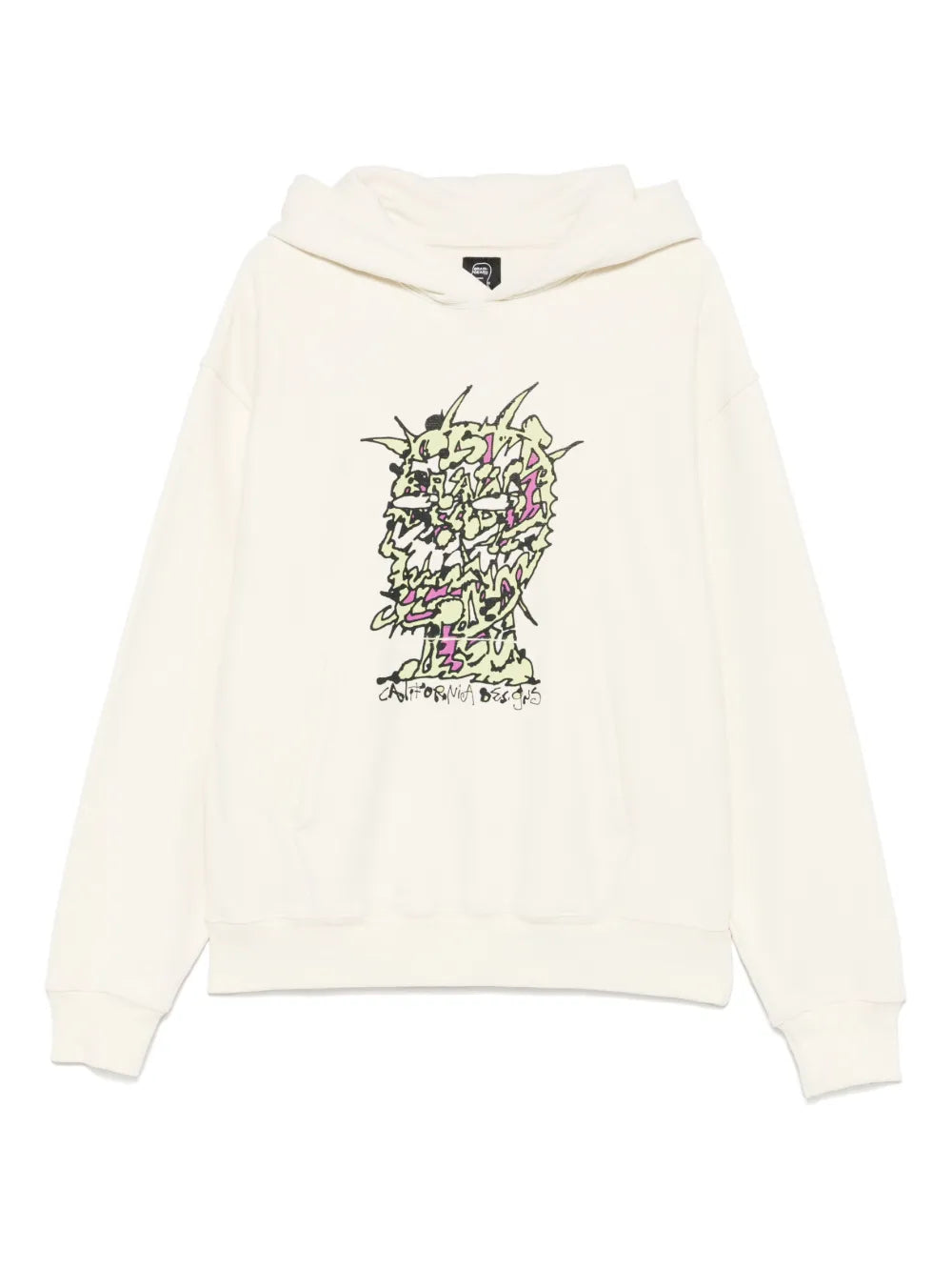Brain Dead  Scrambled Head hoodie