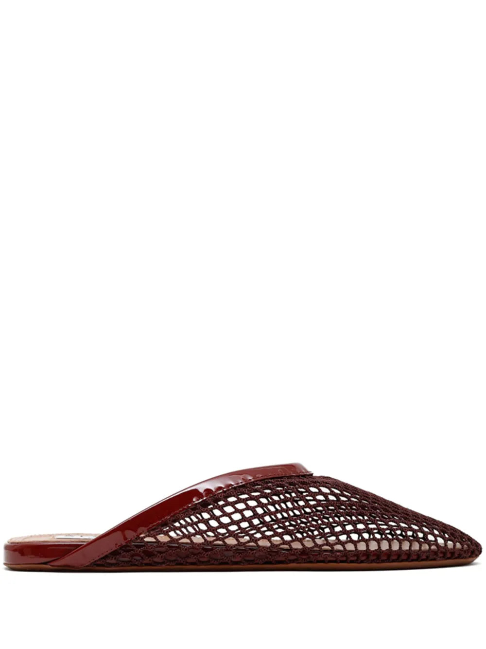 Alaïa  patent-leather net mules