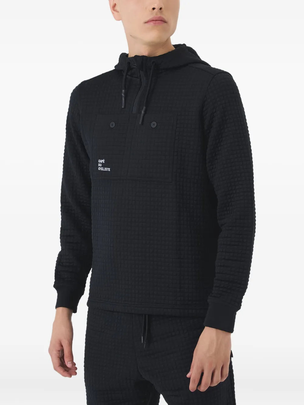 Café du cycliste Thelma half-zip hoodie