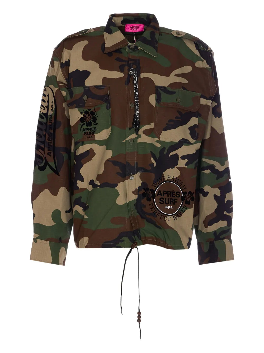 Après Surf  camo-print shirt jacket