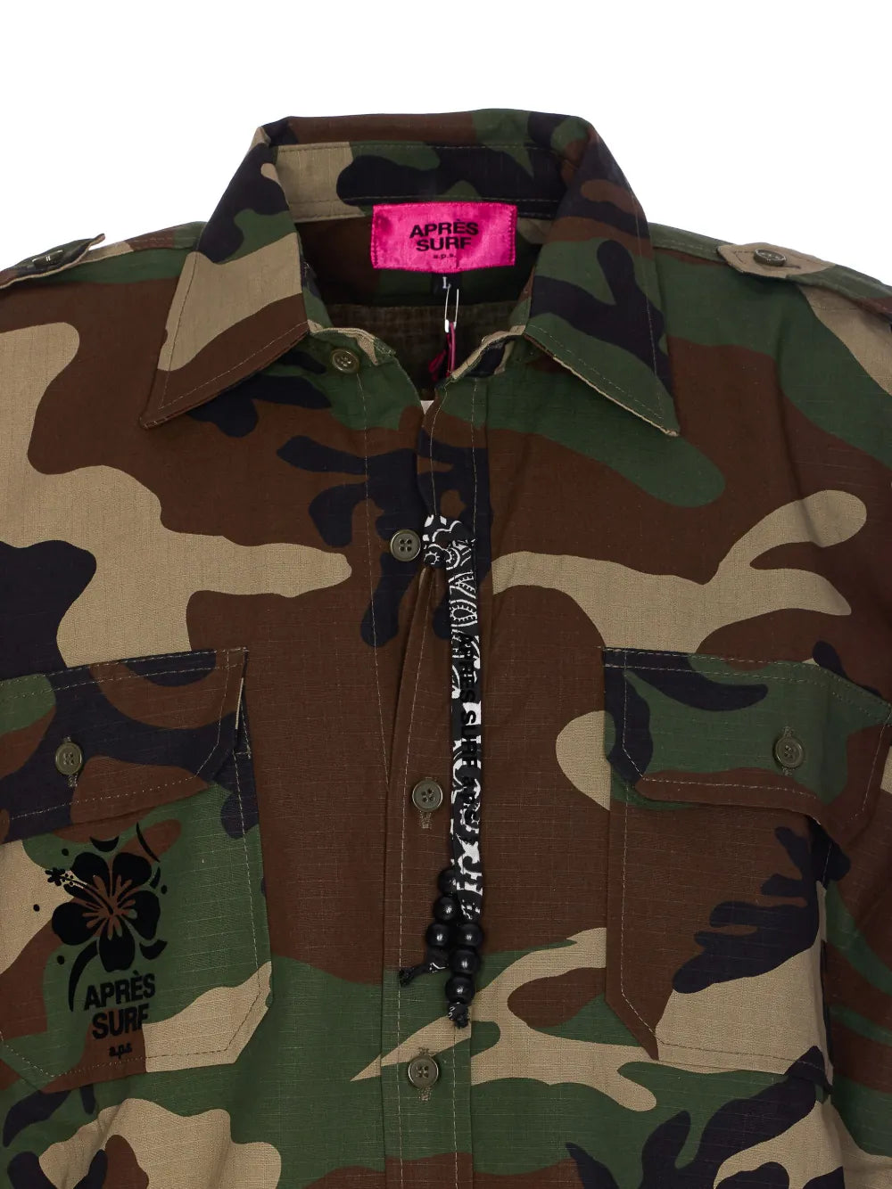 Après Surf  camo-print shirt jacket