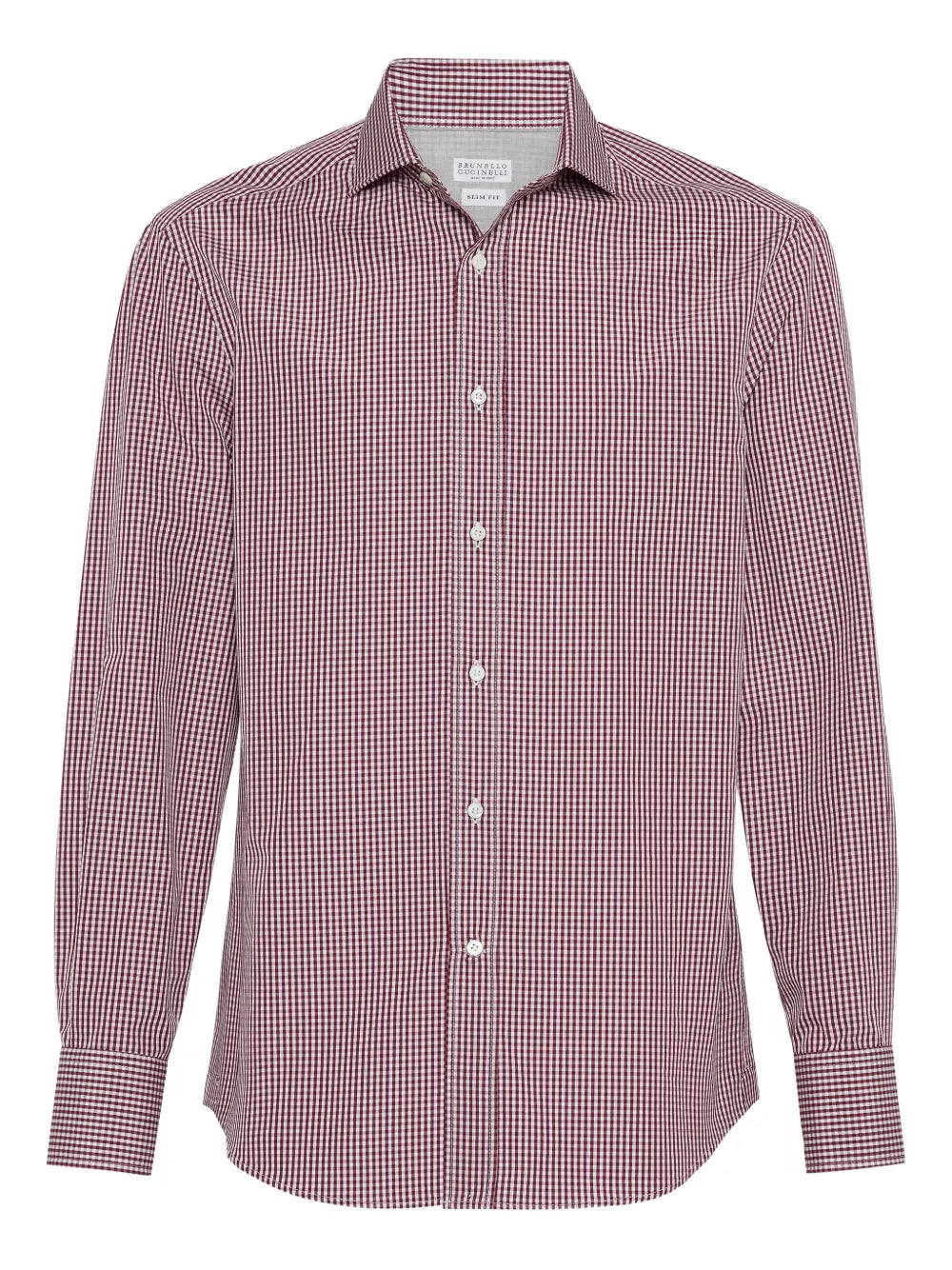 Brunello Cucinelli  gingham-pattern shirt