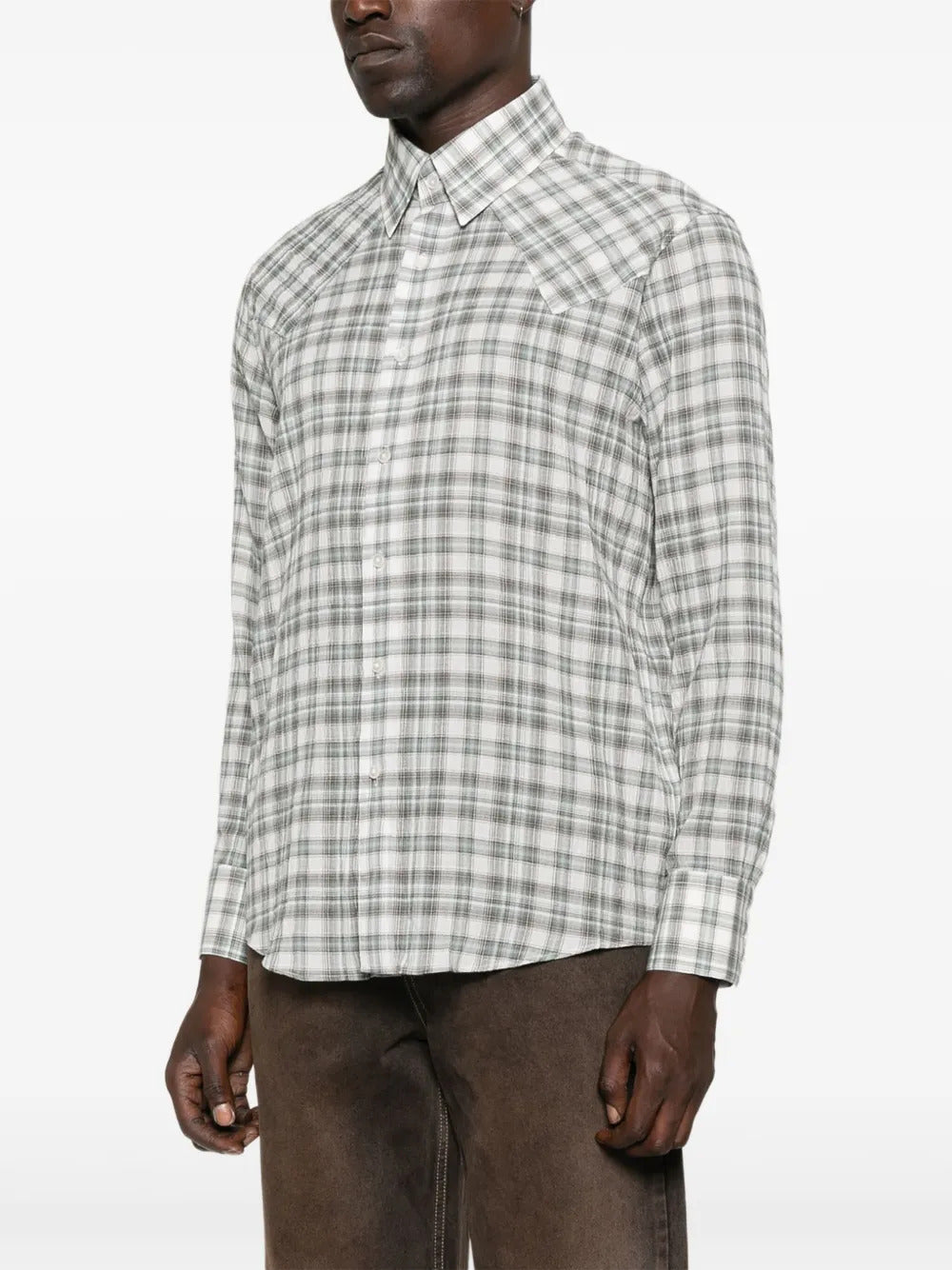 Carter Young plaid button-up shirt - Image 3