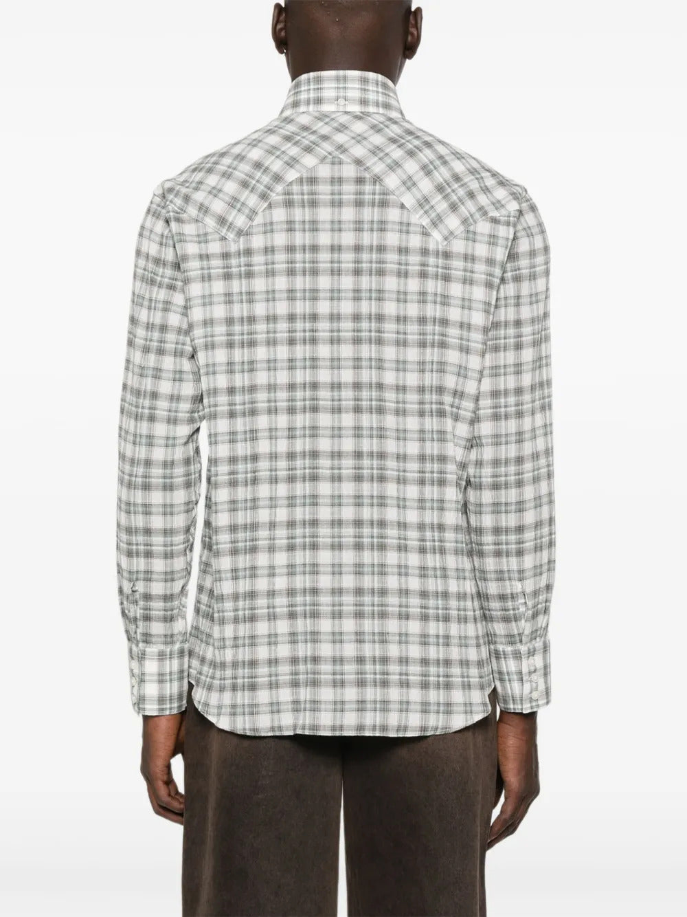 Carter Young plaid button-up shirt - Image 4