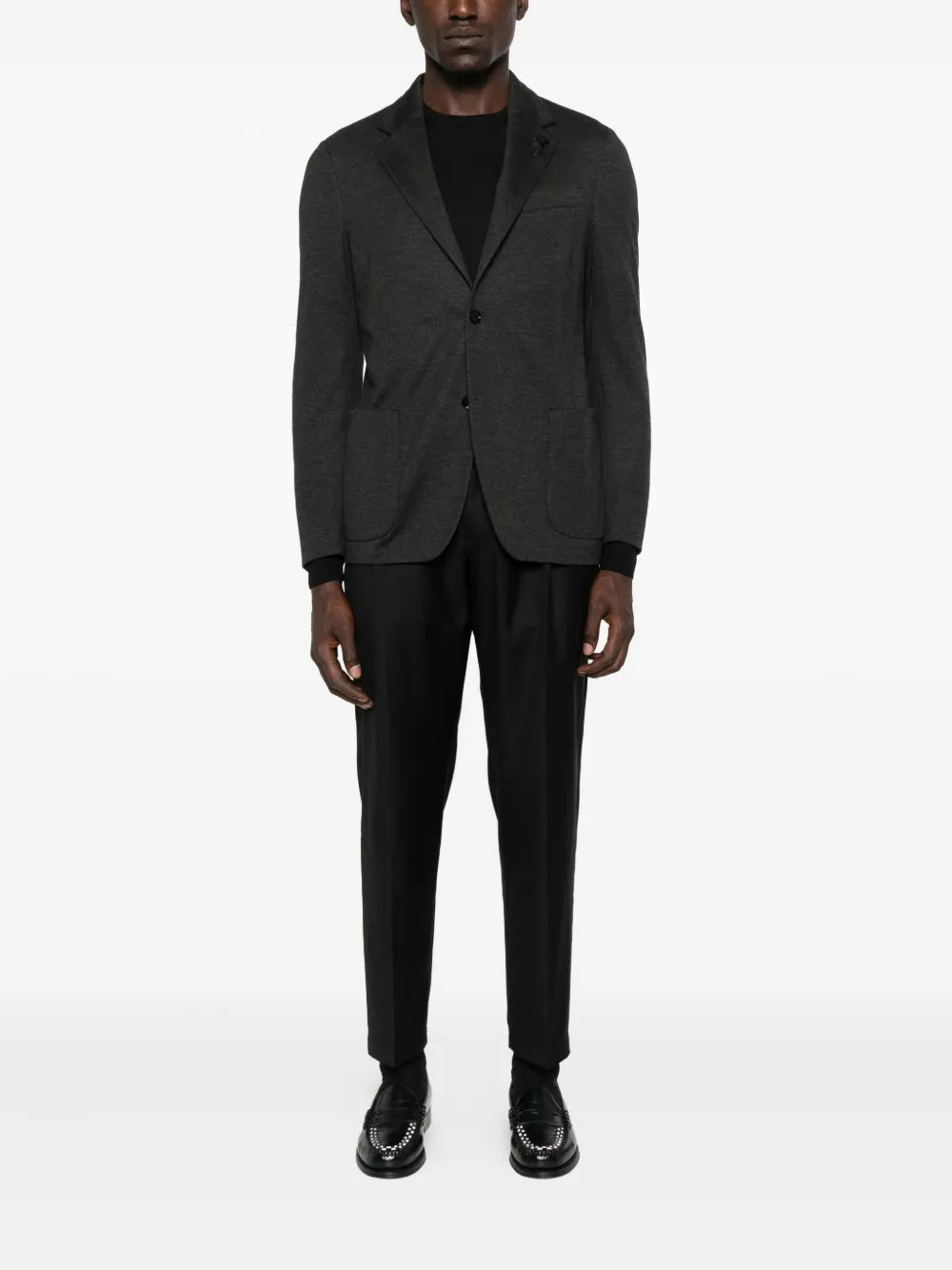 Caruso  pleated drawstring trousers