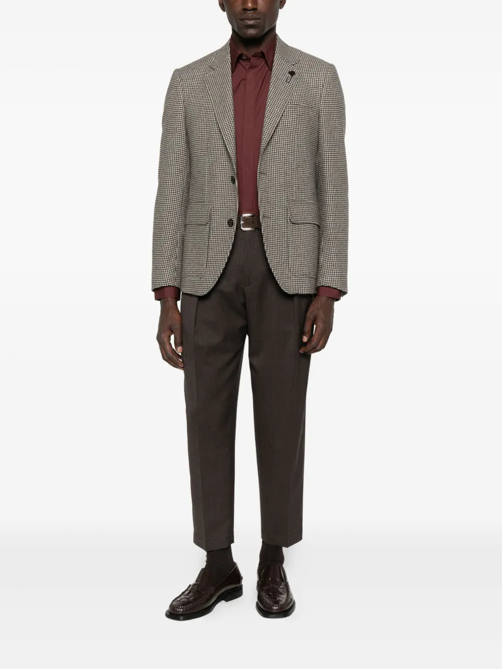 Briglia 1949  Portobellos pleated-front trousers