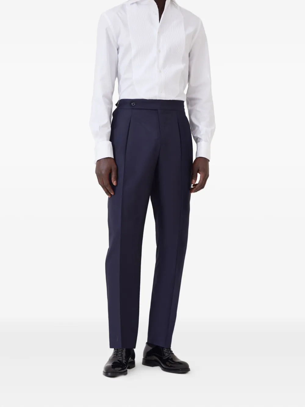 Brunello Cucinelli  pleat-detail tuxedo trousers