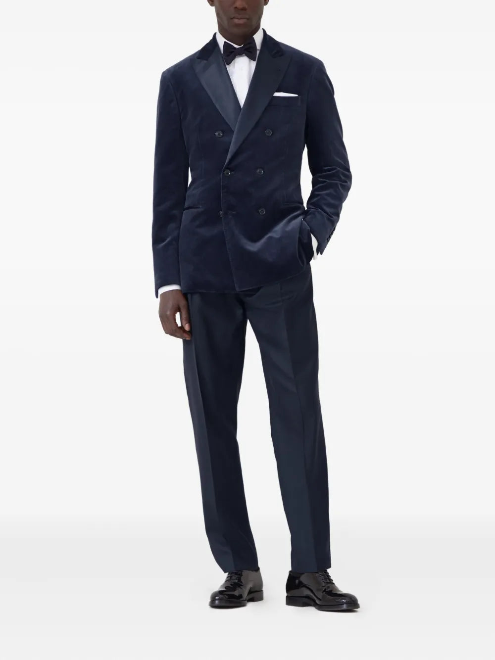Brunello Cucinelli  pleat-detail tuxedo trousers