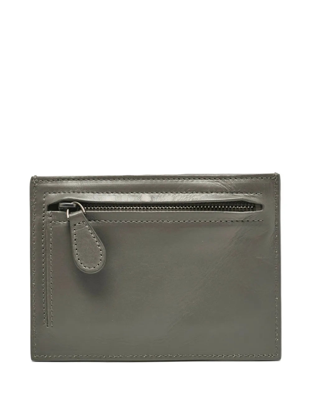 Bottega Veneta Intrecciato-detail zip cardholder
