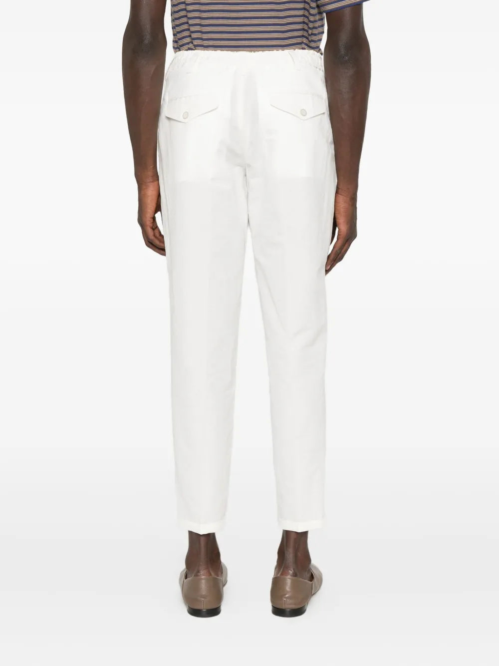 YES LONDON  button-fly trousers
