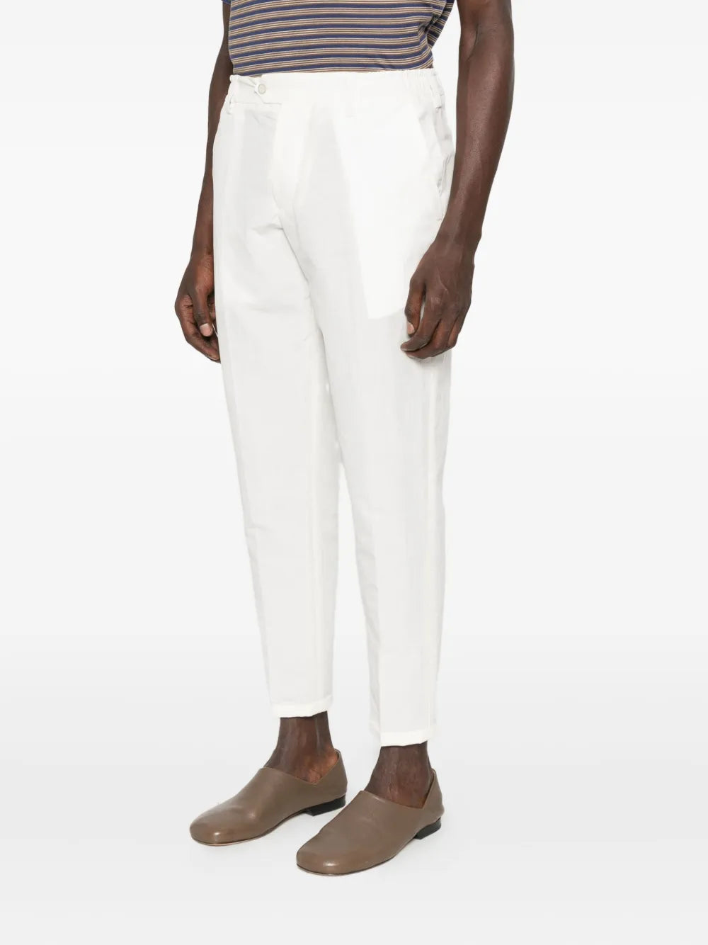 YES LONDON  button-fly trousers