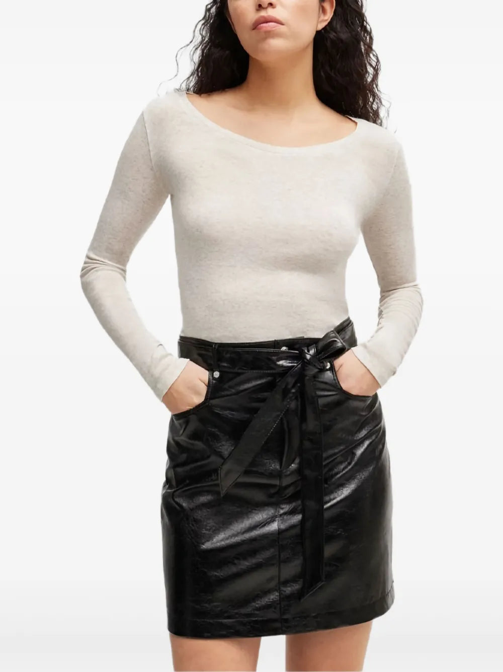 BOSS  round-neck T-shirt