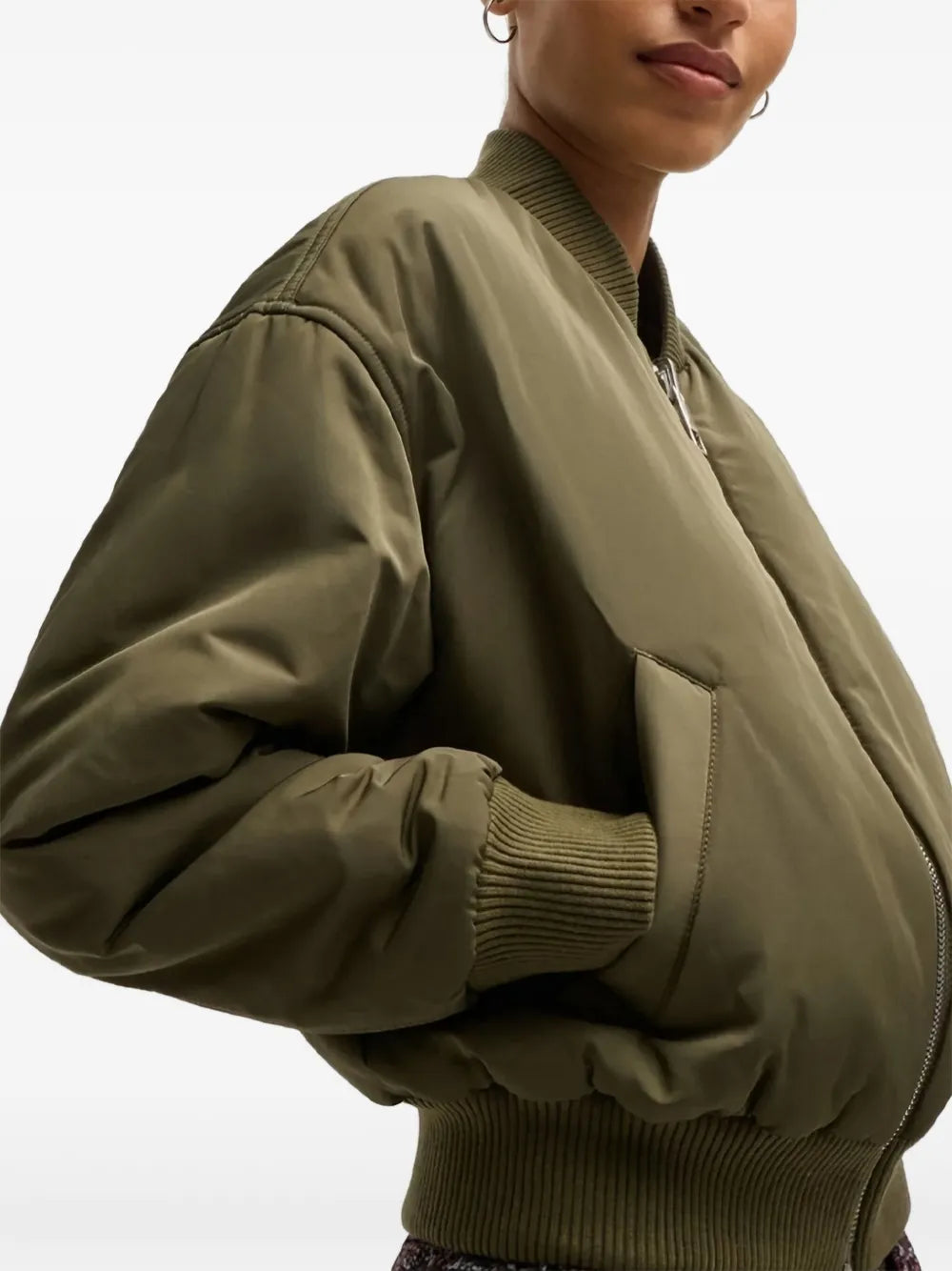 BOSS  water-repellent reversible bomber jacket