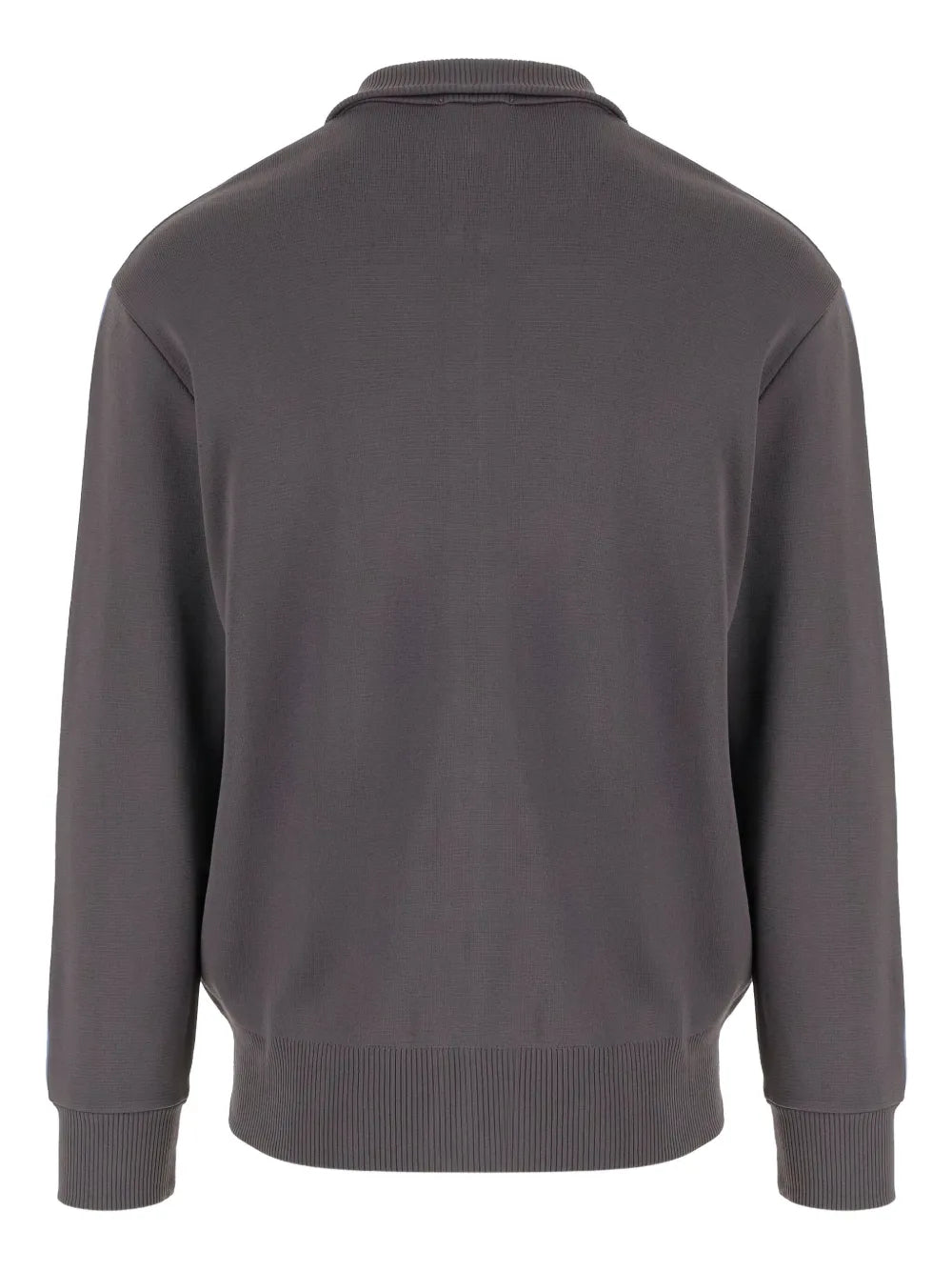 Autry  stripe-detail zip-up sweater