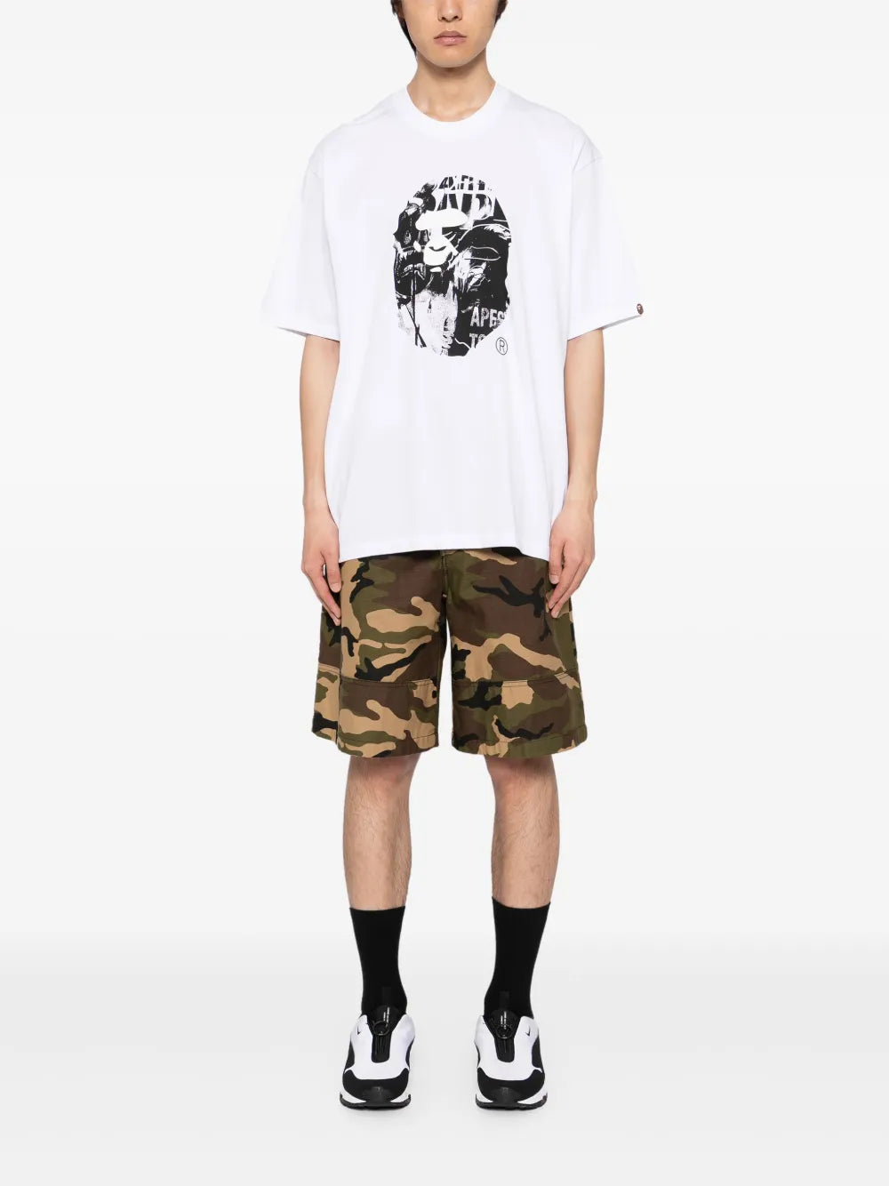 A BATHING APE® logo-printed t-shirt - Image 2